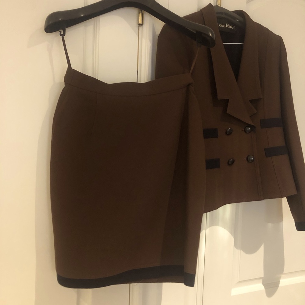 Jacket with matching skirt